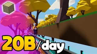 This Farm Makes Me 20B A Day Roblox Islands [upl. by Akienom]