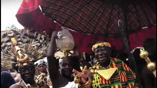 Kotoko Brass Band from USA surprises Otumfuo at Manhyia [upl. by Nedak95]