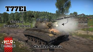 T77E1  Firebirds  Live  War Thunder [upl. by Nedia]