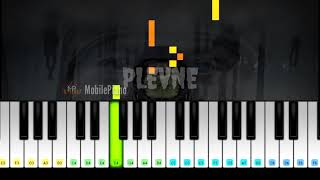 CVRTOON  Plevne  Trending BGM Ringtone   Piano cover Tutorial by Mobilepiano [upl. by Edac]