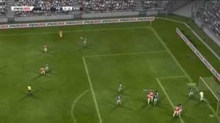 Fenerbahce Spor Kulübü  FC Arsenal London  CL Qualification  08212013  Pes 2013 [upl. by Opaline]