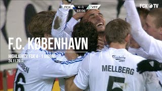 Highlights FC KøbenhavnViborg 41 24112013  fcktvdk [upl. by Tindall100]