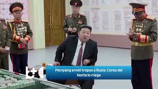 Pyongyang envía tropas a Rusia Corea del Norte niega rumor de Occidente [upl. by Bernardina]