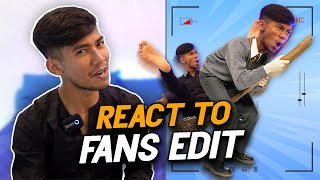 REACT TO EDITING FANS [upl. by Peggi]