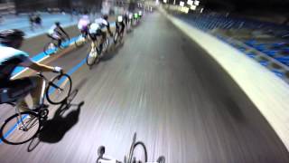 track cycling  gopro mounted on an indoor bike [upl. by Ignatia93]