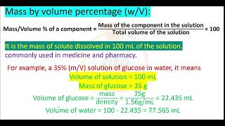 Quantitative methods to express concentration of solutions Class  12 amp11 Unit  1 NCERT Chemistry [upl. by Reyotal]