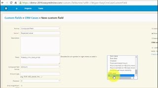 Custom Fields with Formula  Easy Redmine [upl. by Sikes]