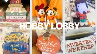 Hobby Lobby Fall 2024 [upl. by Eniamart]