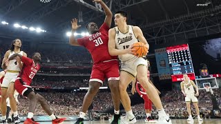 Purdue advances to first national championship game since 1969 [upl. by Sillsby159]