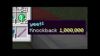 How to get an EPIC knockback stick in Minecraft Java [upl. by Artus]