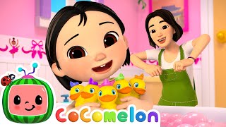 Five Little Ducks in the Bath Song  CoComelon Nursery Rhymes amp Kids Songs [upl. by Bierman]