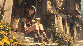 Relaxing Medieval Music Chilling Harp Melody Enchanting Tavern Atmosphere Medieval Knight Song [upl. by Niatsirt]