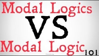 Alethic Modal Logic vs Modal Logics [upl. by Allyce]