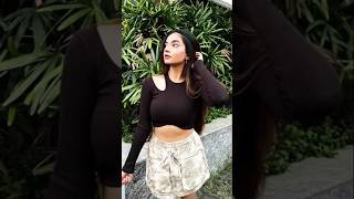 Anushkas Trendy Crop Top anushksen trending bollywood song [upl. by Lotson776]