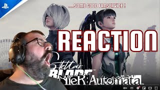 REACTION quot Stellar Blade  NieRAutomata DLC Trailer quot  YES [upl. by Idok522]