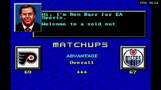 NHL 94 quotGame of the Nightquot Flyers  Oilers quot1985 Stanley Cup Finalquot game 3 [upl. by Schug]