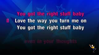 You Got It The Right Stuff  New Kids On The Block KARAOKE [upl. by Eidarb991]