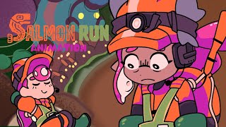 Splatoon 3 Salmon Run Animation [upl. by Rooker443]