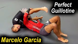 How To Do The Perfect Jiu Jitsu Guillotine by Marcelo Garcia [upl. by Ilsel]