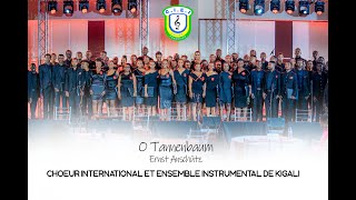 O Tannenbaum  Ernst Anschütz Performed by Gilbert HAGABIMANA  Choeur International [upl. by Curnin]