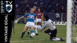 Vintage Goal Mikhailichenko vs Milan [upl. by Reichel]