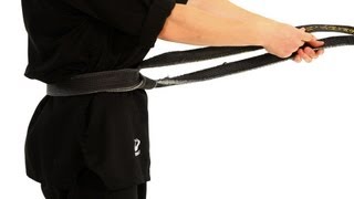 How to Tie a Taekwondo Belt  Taekwondo Training [upl. by Dniren239]