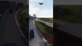 MINI FLYING SCOTSMAN SHOOTING INTO DUNGENESS  GREEN GODDESS  ROBLOX RHampDR shorts train [upl. by Ilam193]