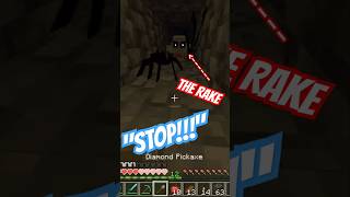 The Rake is Terrifying therake jumpscare minecraft scary horror  gaming [upl. by Tomas]