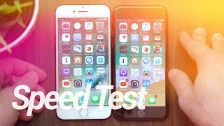 iOS 11 vs iOS 10 Final Speed Test [upl. by Nlyak]