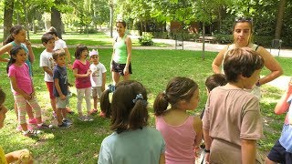 Dan comienzo los campamentos de verano para hijos de colegiados [upl. by Ahsinev]