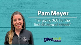 Pam gives 60 for 60 days of teaching science and nature in the outdoors [upl. by Onitnerolf733]