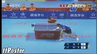 Chinese Warmup for London 2012 Ma LongXu Xin [upl. by Seidnac708]