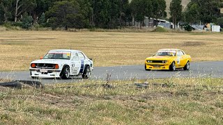 2024 Baskerville raceway RACE 1 70th anniversary COROLLA VS CELICA [upl. by Lelith447]