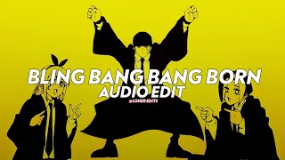 Bling Bang Bang Born  edit audio [upl. by Hance]