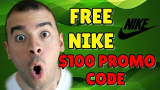 Nike Coupon Code How To Get 100 FREE Stuff How To Tutorial 2024 🔥 [upl. by Aihsot]