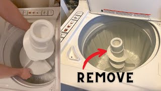 GE Washer Agitator Removal and Replacement washingmachine [upl. by Gemoets]