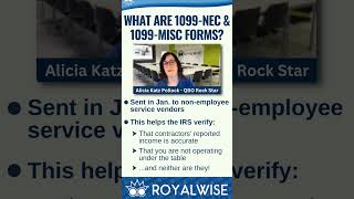 1099 Forms  What Are IRS Forms 1099 NEC amp 1099 MISC 1099misc taxform 1099nec [upl. by Jamel]