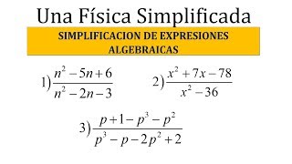 SIMPLIFICACIÓN DE EXPRESIONES ALGEBRAICAS NIVEL BÁSICO [upl. by Suirtemid]