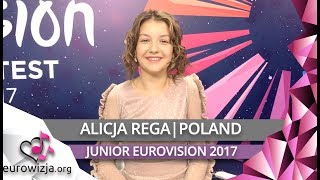 Alicja Rega Polska Pozdrowienia  Eurowizja Junior 2017 [upl. by Nylsaj]