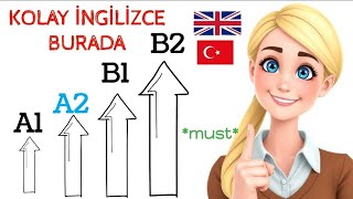 ingilizce öğrenmek istiyorum diyenler için kolay ingilizceyi böyle öğrenin must 🚀 [upl. by Ynohtnaeoj]