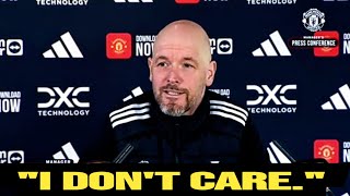 UNCONCERNED Ten Hag speaks on future amid Southgate links  press conference  Brentford vs Man Utd [upl. by Ytinirt]