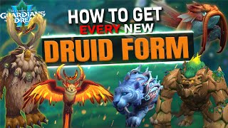 Get EVERY New DRUID FORM In Patch 102 World of Warcraft Dragonflight  All You Need To Know [upl. by Marji]