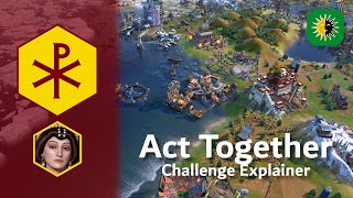 Civ VI Challenge Marathon  Get Your Act Together [upl. by Nolana24]