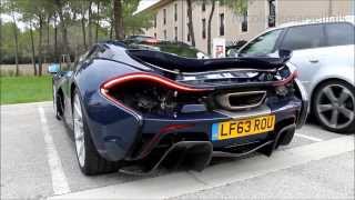 McLaren P1 start up  HUGE Acceleration [upl. by Naltiac]