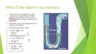 How does manometer measure gas pressure [upl. by Vic]