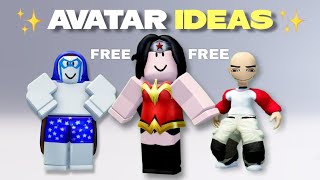 FREE ROBLOX OUTFITS IDEAS😍🦹‍♂️🦸‍♀️ 2024 [upl. by Nwahsed]