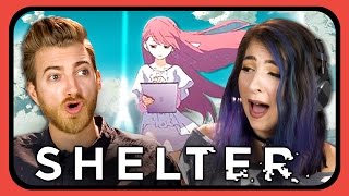 YOUTUBERS REACT TO SHELTER MUSIC VIDEO Porter Robinson amp Madeon [upl. by Teddman166]