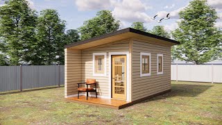 3x6 meters  Small House Design  Tiny House [upl. by Vivienne]