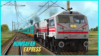 HUMSAFAR EXPRESS  22920 AHMEDABAD  CHENNAI HUMSAFAR  MUMBAI 2021 V3  MSTS LIVE [upl. by Meadows]