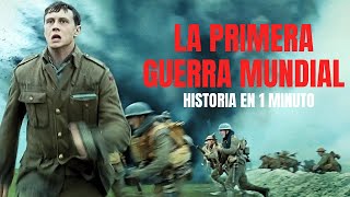 La Primera Guerra Mundial historia en minuto [upl. by Aicirtap]